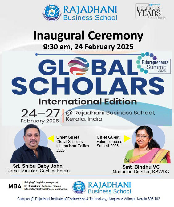  Global Scholars – International Edition